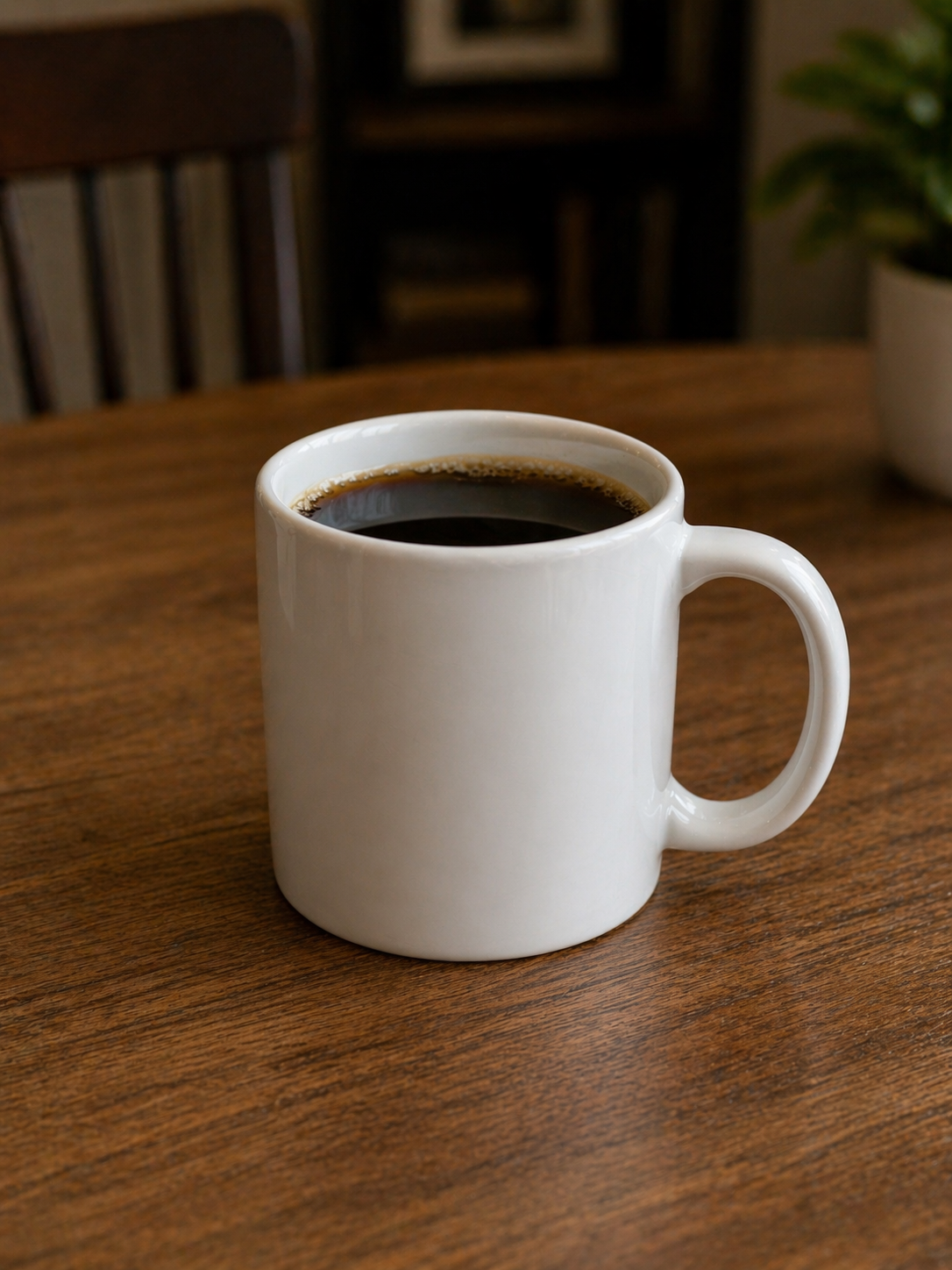 ChatGPT output: white ceramic coffee mug