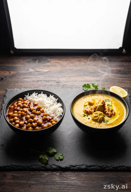 A high-end, photorealistic food photography shot styled for premium food delivery platforms like Swiggy or Uber Eats…