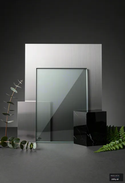 A meticulously calibrated studio rendering focused on material fidelity and optical precision.