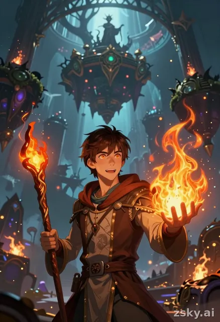 ZSKY please create a fantasy book i will send you all prompts and characters Page 1 — Introduction (Beginning of the World &…