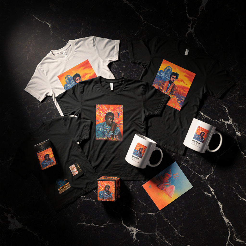 AI Art for Merch: T-Shirts & Mugs [Free] — ZSky AI