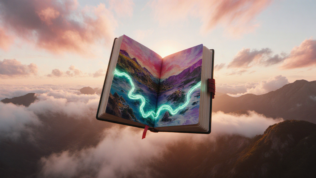 AI Art Guide for Travel Bloggers - ZSky AI blog illustration