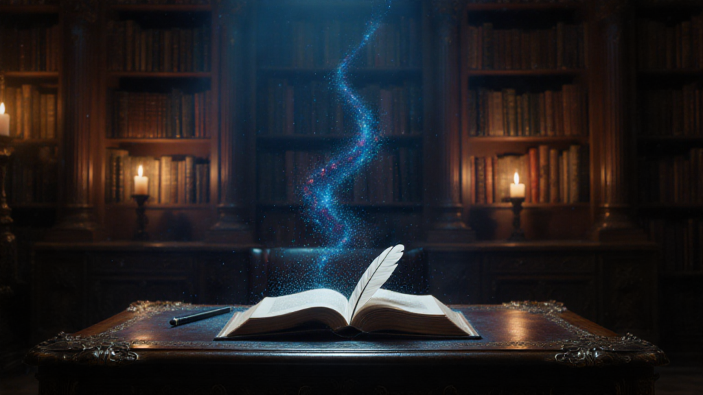 AI Art Guide for Writers - ZSky AI blog illustration