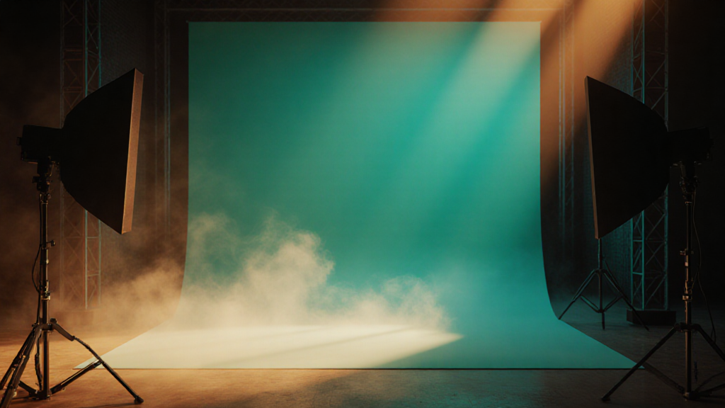 AI Backgrounds vs Green Screen (2026) - ZSky AI blog illustration