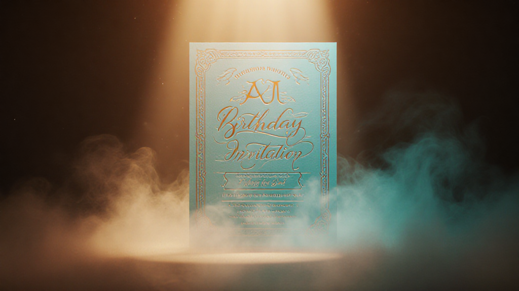 AI Birthday Invitations: Custom Designs [Free] - ZSky AI blog illustration