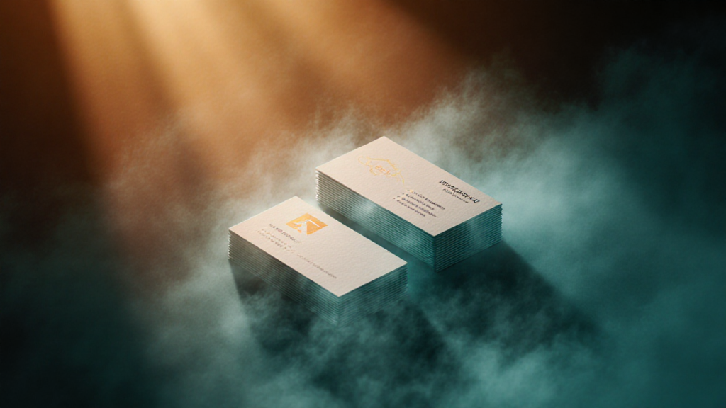 AI Business Card Design: Professional Cards Free - ZSky AI blog illustration