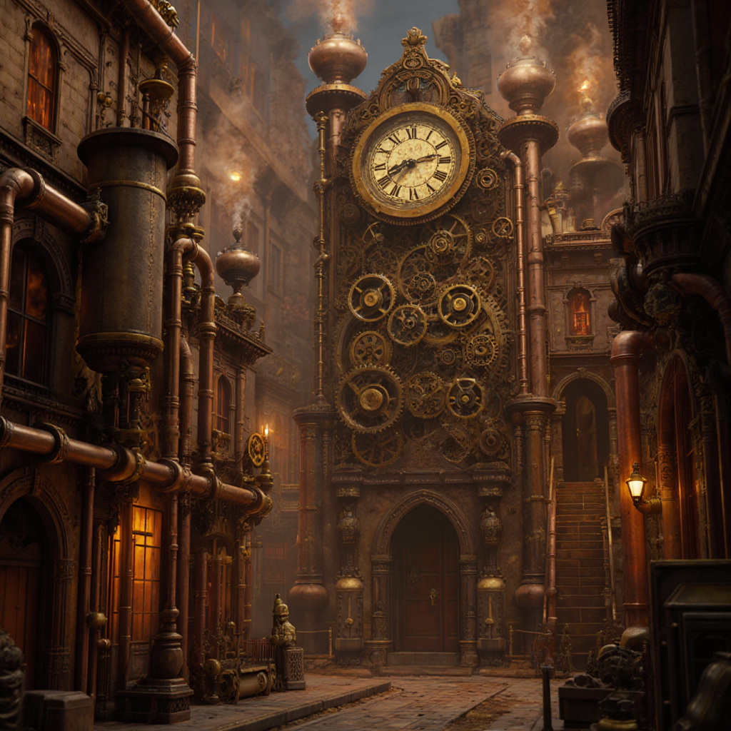 AI Steampunk Prompts: 15 Victorian-Futuristic Examples [Free] — ZSky AI