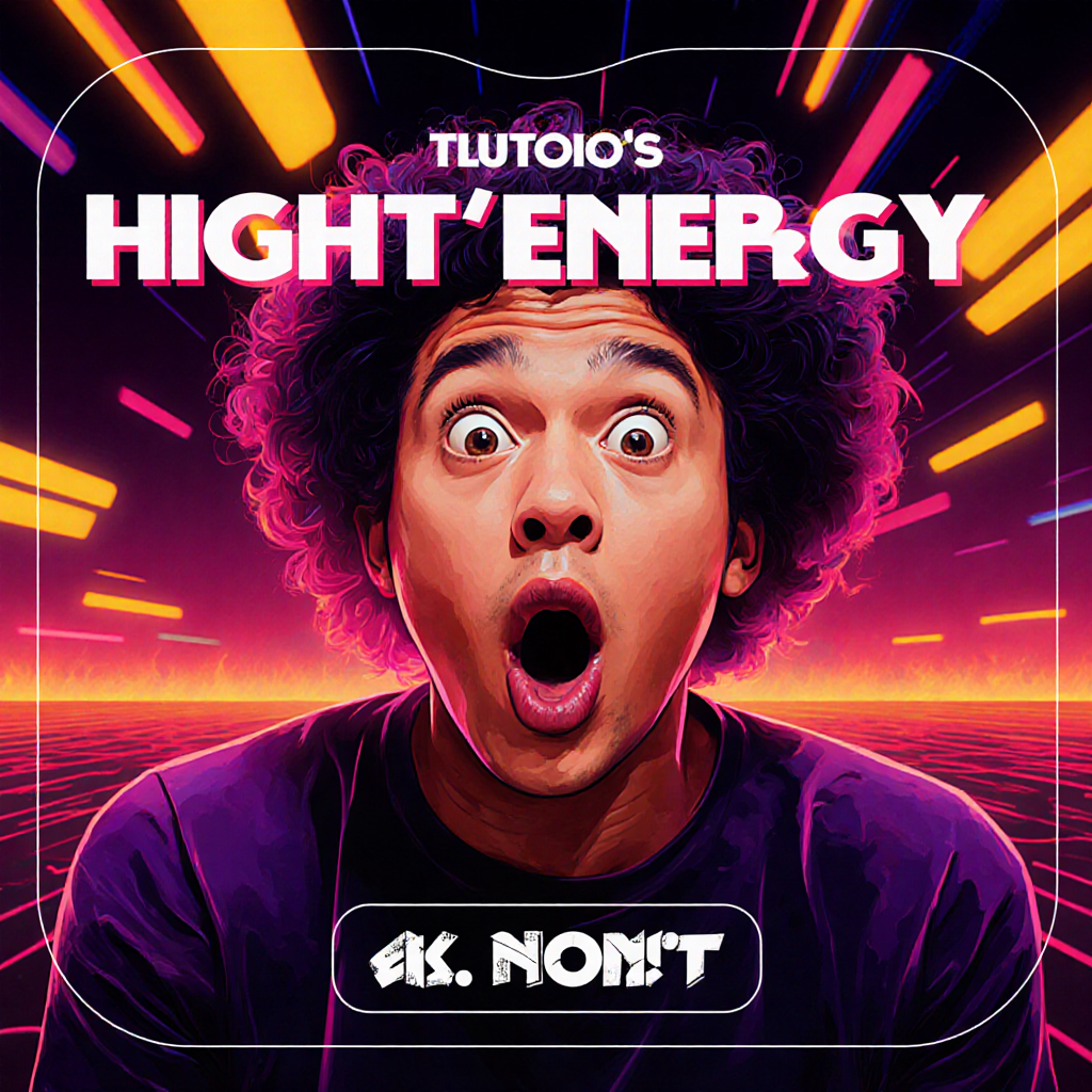 eye-catching YouTube thumbnail design with neon accents — ZSky AI