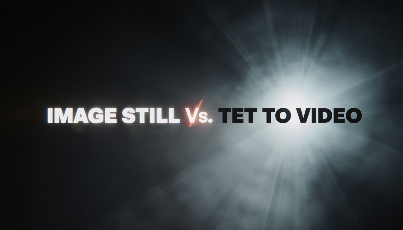 Image To Video Vs Text To Video