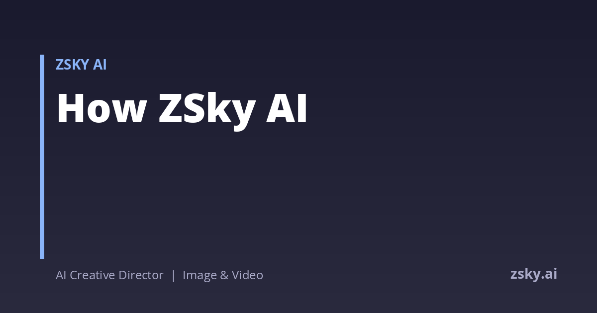 How ZSky AI's Unlimited Free Tier Works