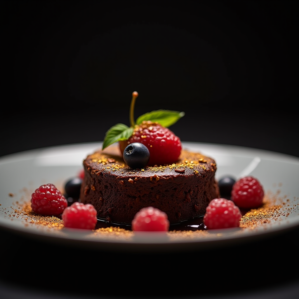 AI food photography with professional styling created with ZSky AI